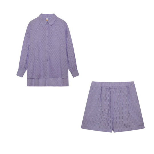 Lowen™ | Chic Breezy Shirt & Shorts Set