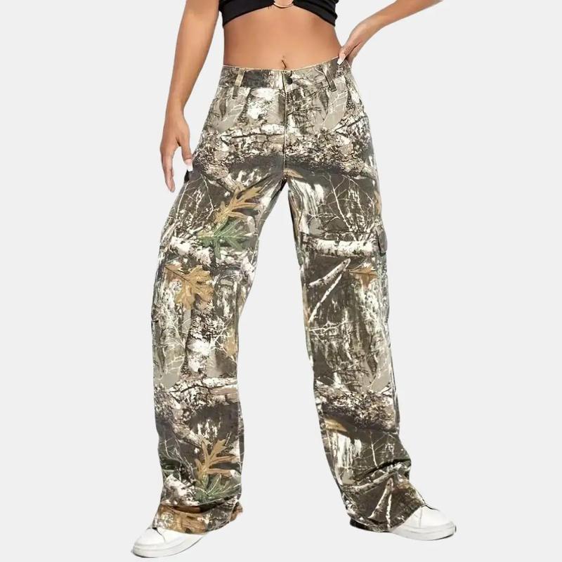 Kelly - Velvet Lab Camo Pants