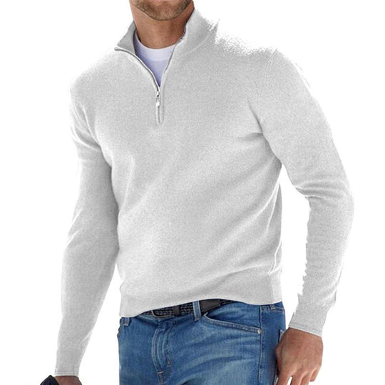 Mats™ | Stylish Quarter-Zip Sweater