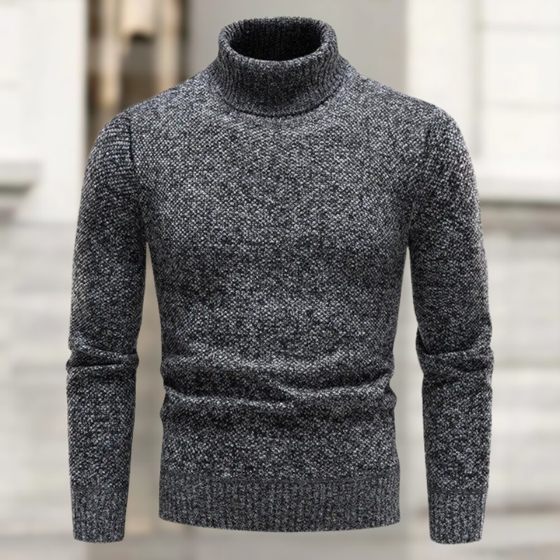 Laurin™ | Luxurious Turtleneck Sweater Made of Knit