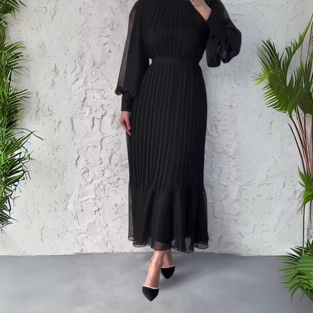 Hannah™ - Pleated Elegant Dress