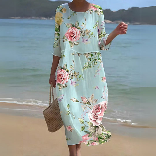 Miranda Elegant floral dress