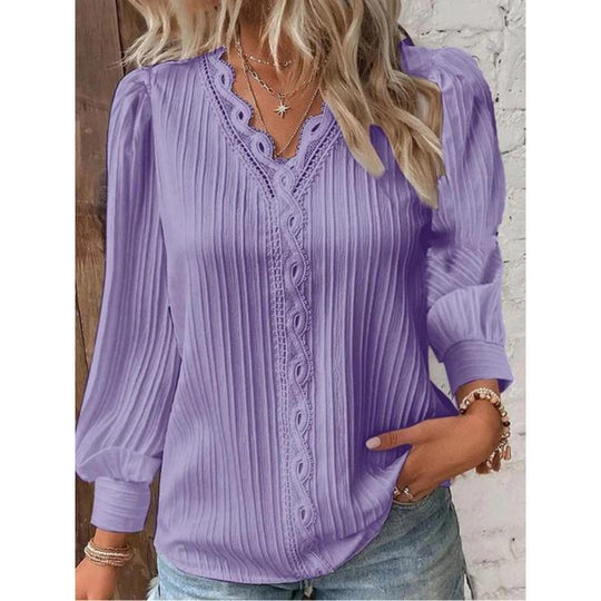 Camillia™ - Elegant Pintuck Blouse