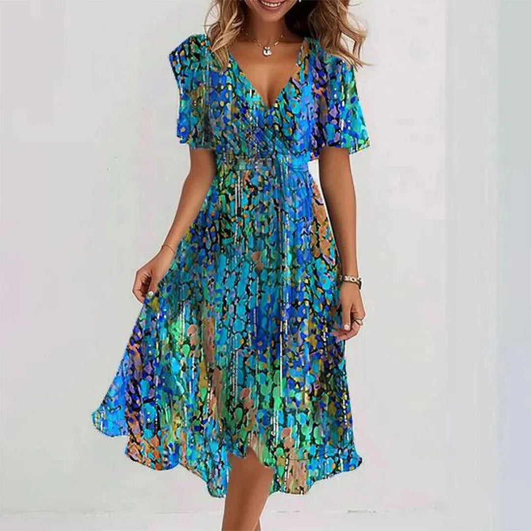 Cecily | Stylish Chiffon Dress