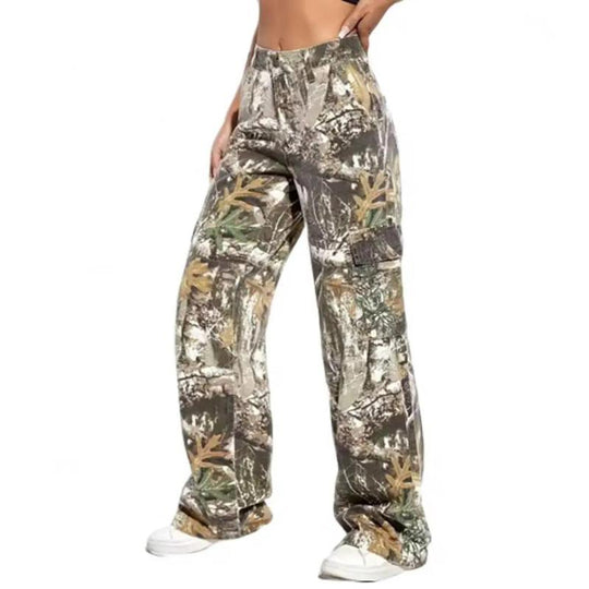 Kelly - Velvet Lab Camo Pants