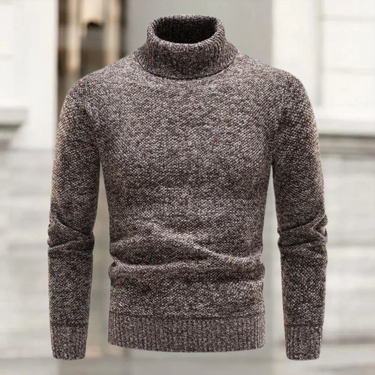 Laurin™ | Luxurious Turtleneck Sweater Made of Knit