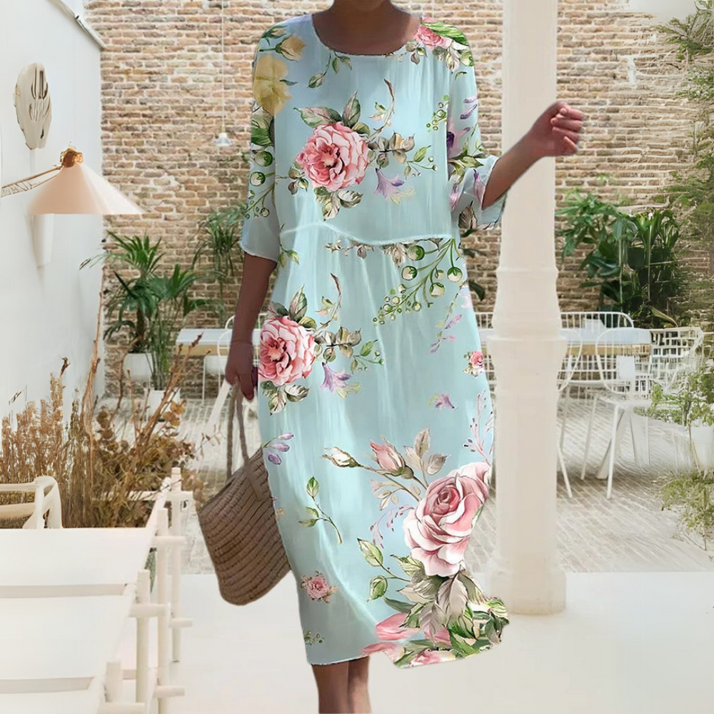 Miranda Elegant floral dress