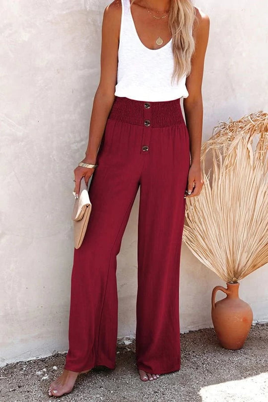 Riana™ | Relaxed High-Waist Pants