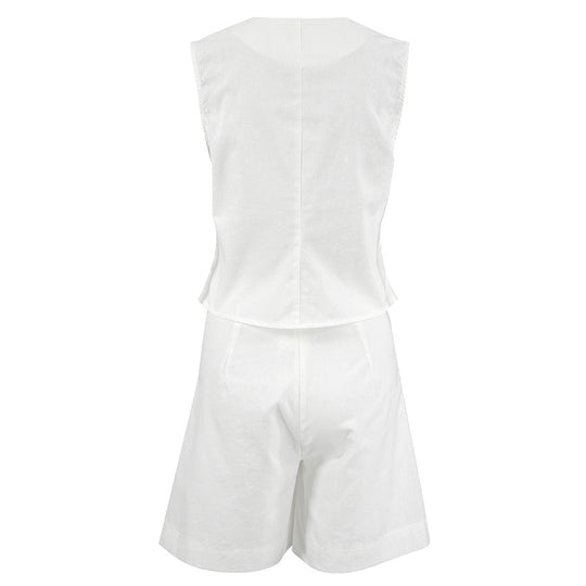 Azelia™ | Luxe Tailored Vest & Shorts Set