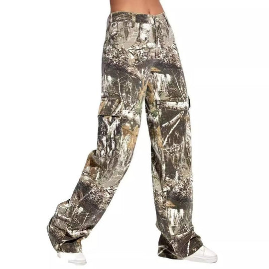 Kelly - Velvet Lab Camo Pants