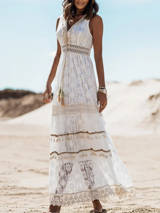 Alessia™ | Luxe Bohemian Flowy Dress