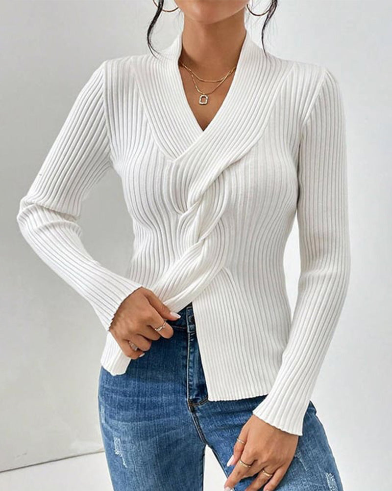 Elegant Long-Sleeve Top