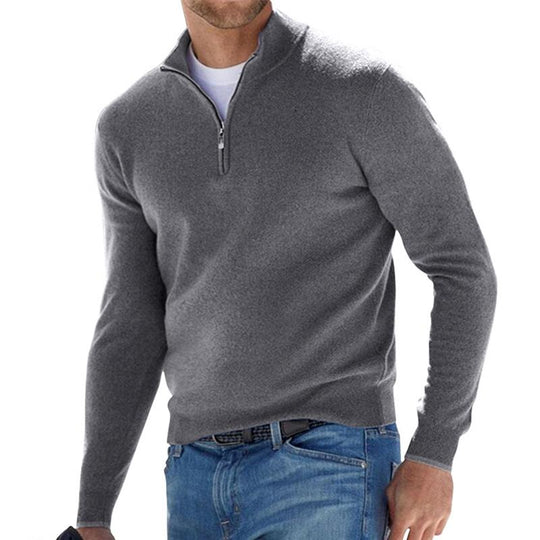 Mats™ | Stylish Quarter-Zip Sweater