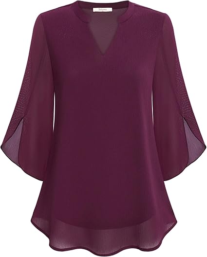 Amalyn™ | Luxe Layered Blouse