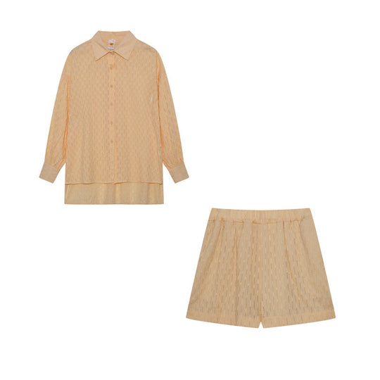 Lowen™ | Chic Breezy Shirt & Shorts Set