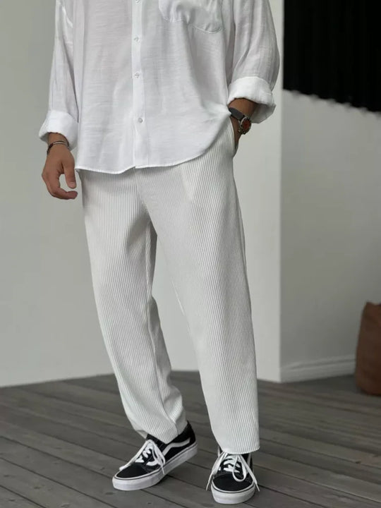 Will | Relaxed Ribbed Trousers