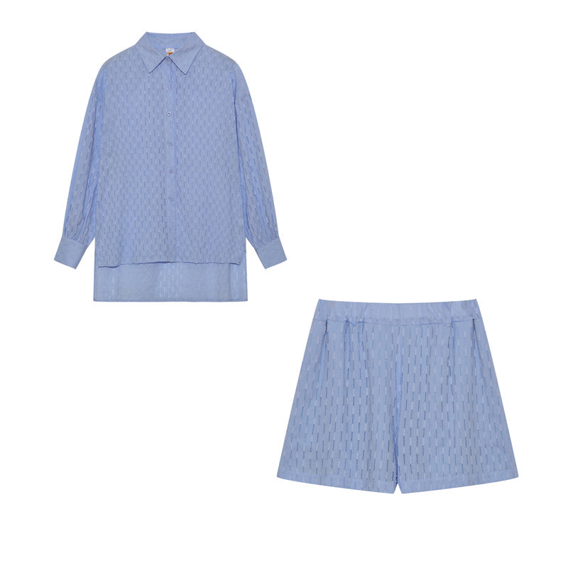 Lowen™ | Chic Breezy Shirt & Shorts Set