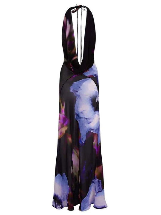 Jara™ - Plunge Maxi Dress