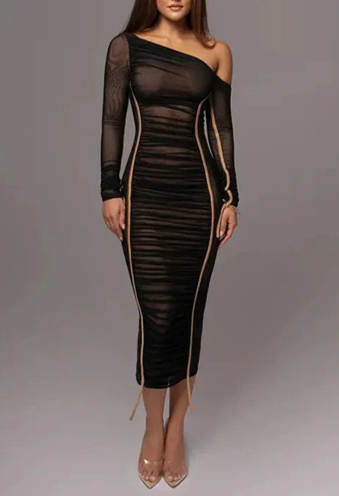 Elysia™ - Elegant Asymmetric Dress