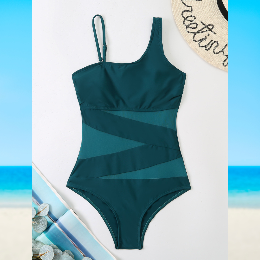 Denise™ - Chic Asymmetrical Swimsuit