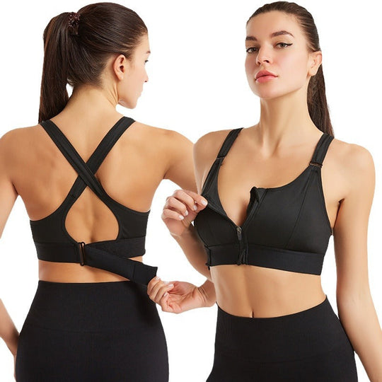 Shannon™ Zip-Front Active Bra