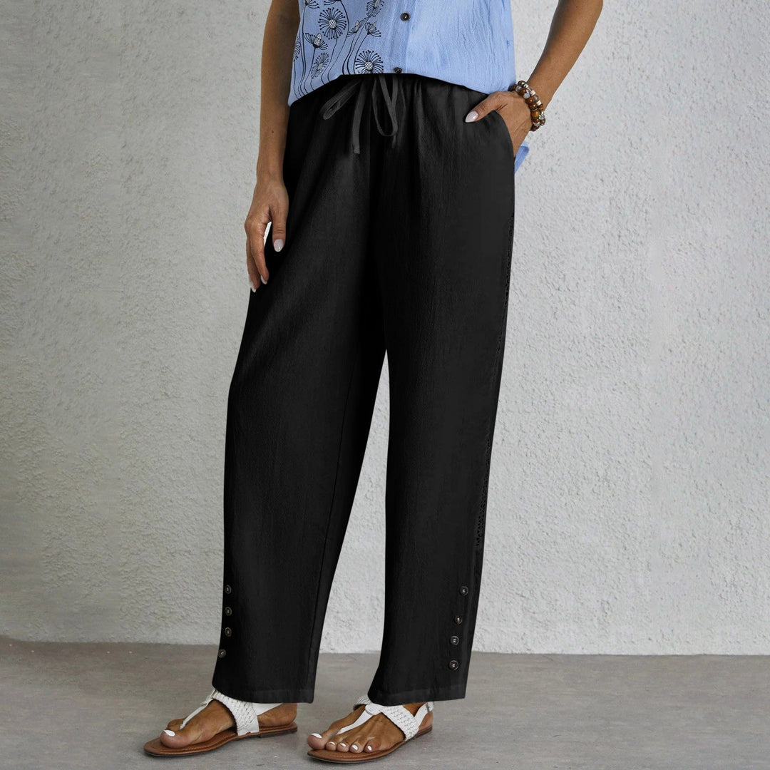 Celena™ - Effortless Buttoned Pants