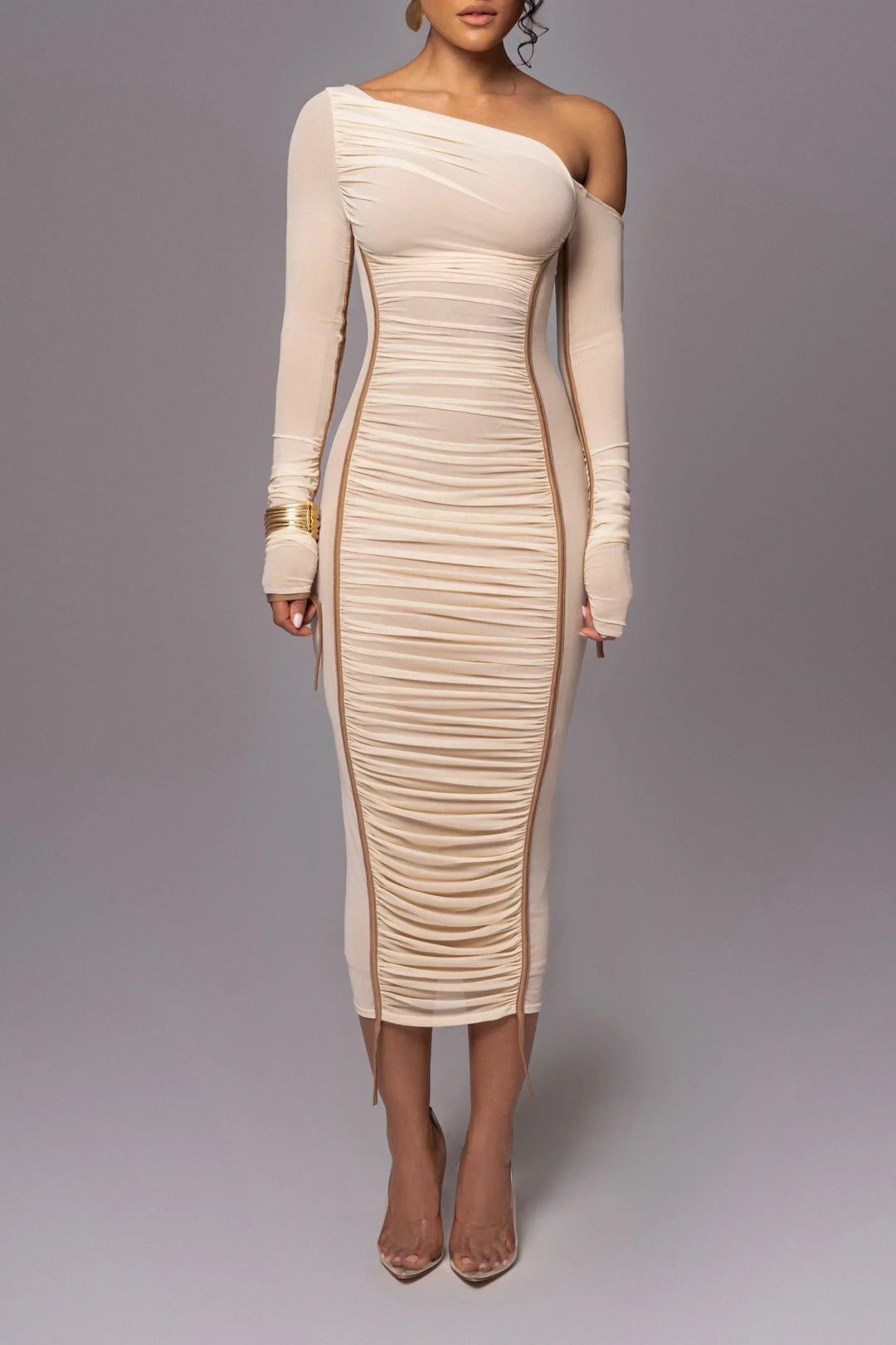 Elysia™ - Elegant Asymmetric Dress