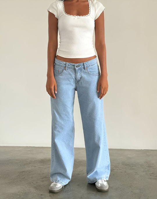 MIA | LOW-RISE JEANS