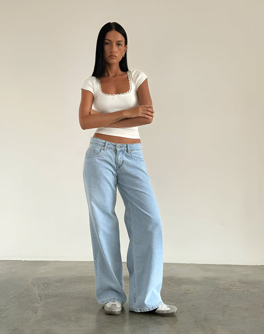 MIA | LOW-RISE JEANS