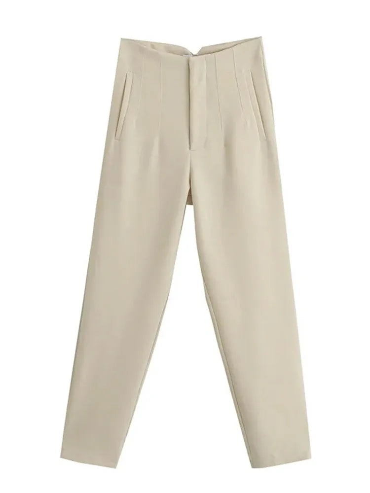 Lunara™ High-Waist Pencil Pants