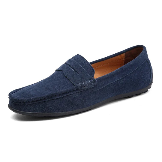 The Preston Handmade Suede Loafers