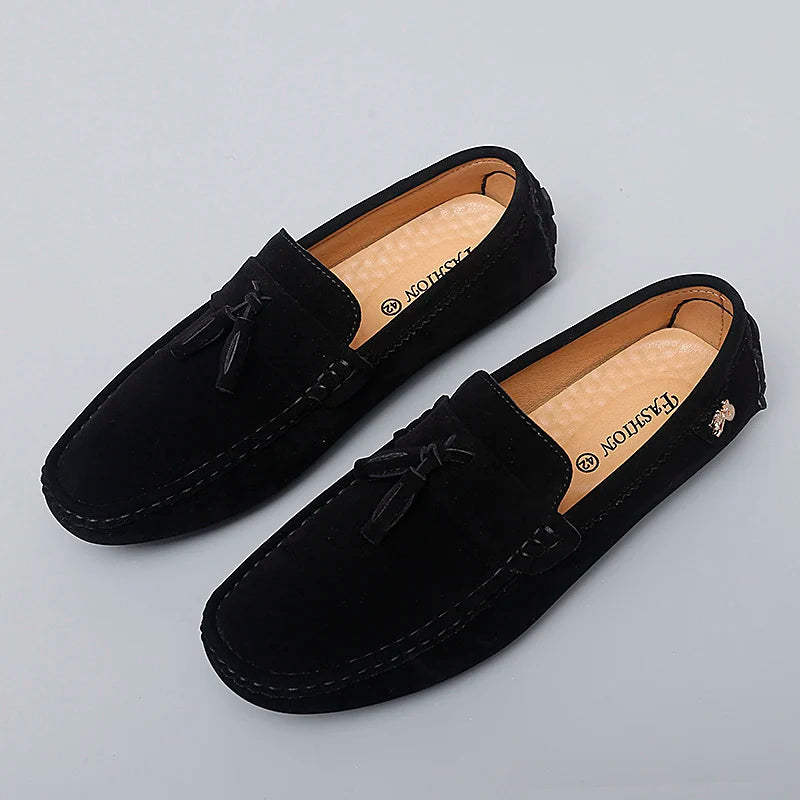 Mathew Suede Leather Loafers