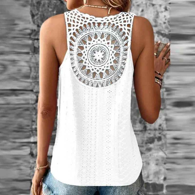 Sophia - Backless Vest Top