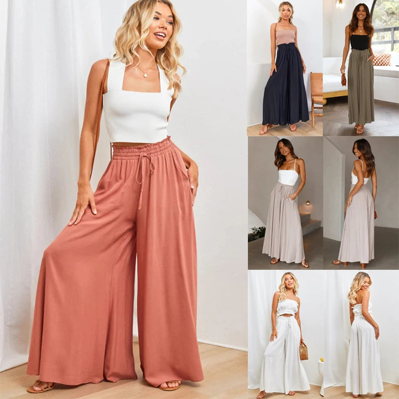 Ava™ Wide-Leg Summer Pants