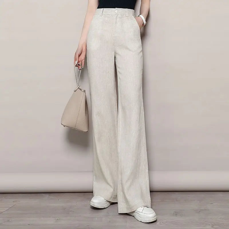 Elara™ High-Waist Wide-Leg Pants