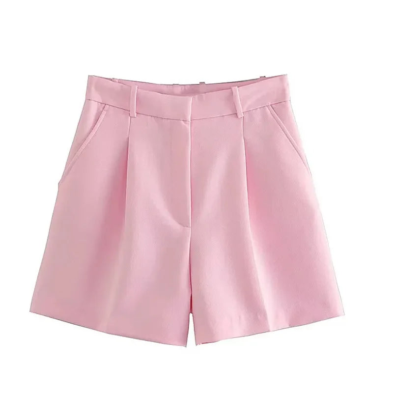 Zarli™ High-Waist Shorts