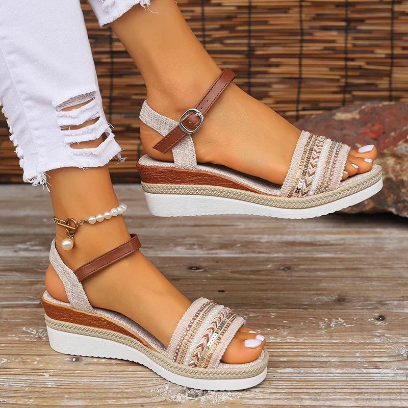 Layla™ | Boho Chic Orthopaedic Sandals