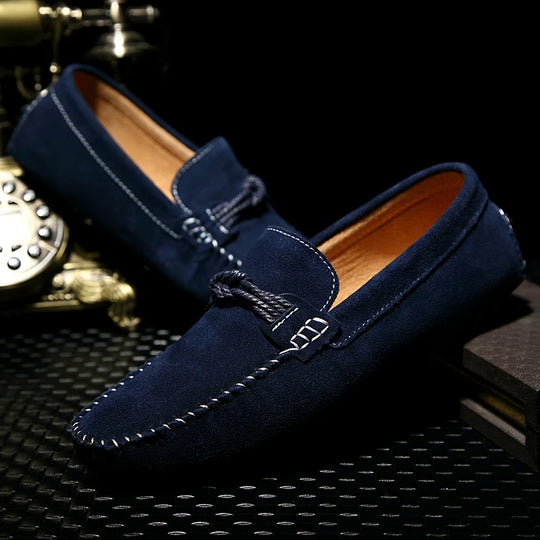 The Hudson Suede Casual Loafers