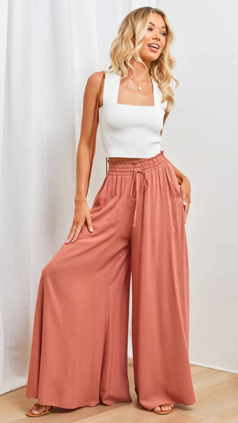 Ava™ Wide-Leg Summer Pants