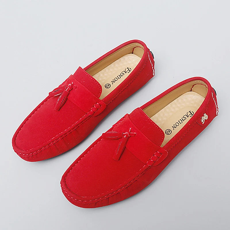 Mathew Suede Leather Loafers