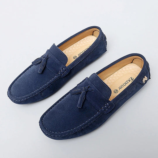 Mathew Suede Leather Loafers