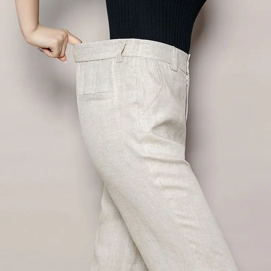 Elara™ High-Waist Wide-Leg Pants