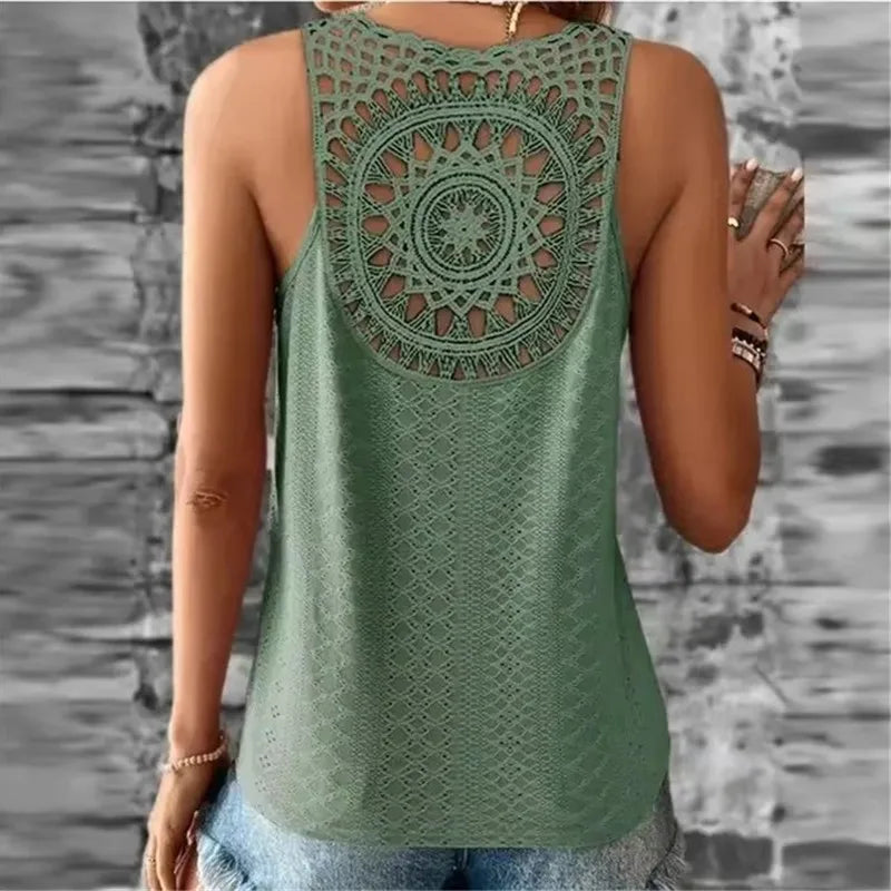 Sophia - Backless Vest Top