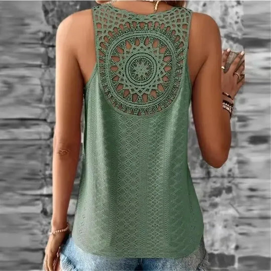 Sophia - Backless Vest Top