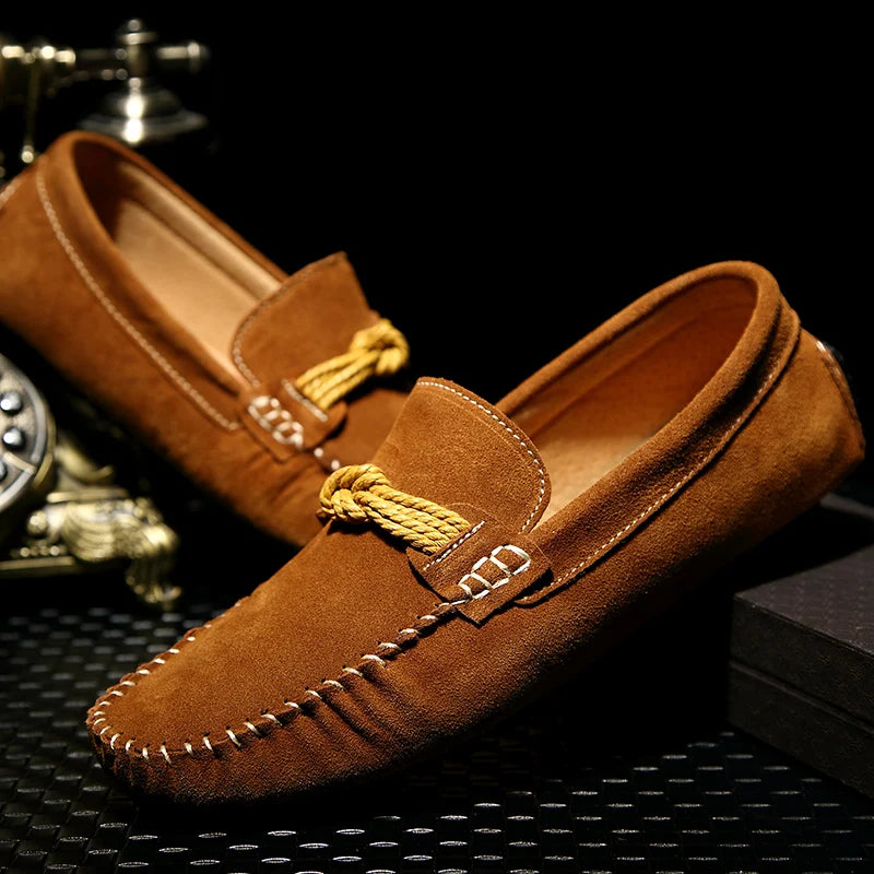 The Hudson Suede Casual Loafers