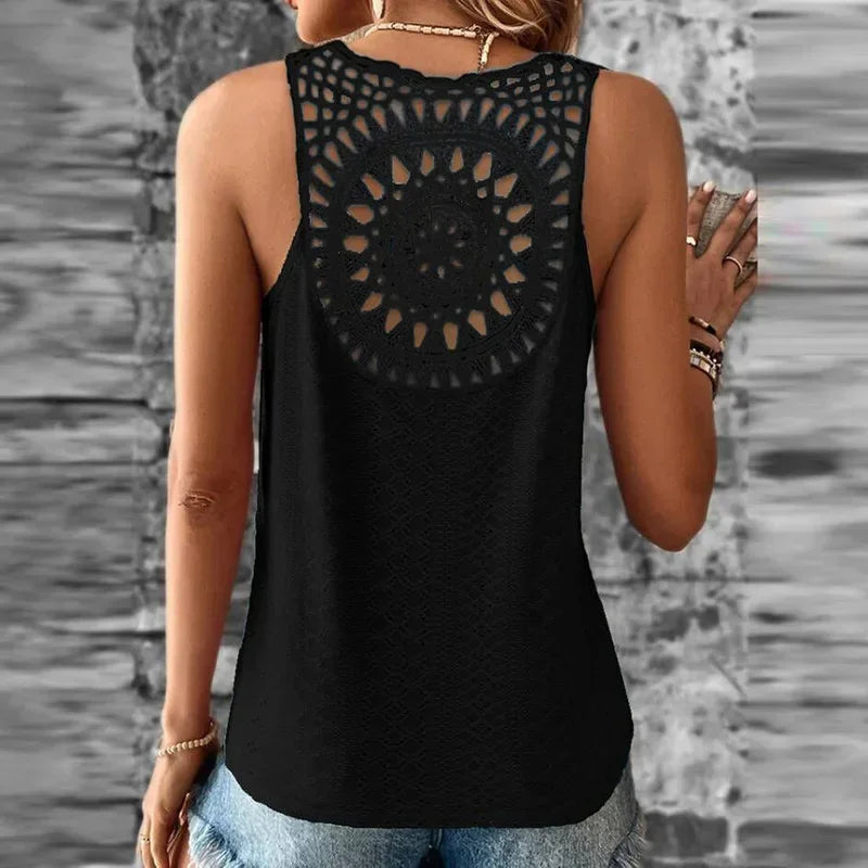 Sophia - Backless Vest Top