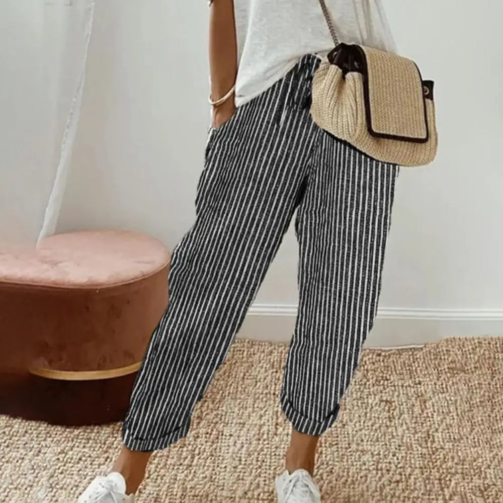 Faith - Comfy Striped Pants