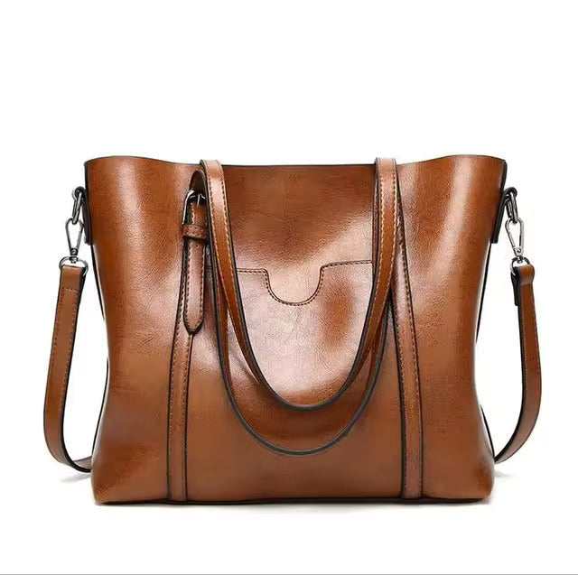 Louisa Leather Carrier Bag