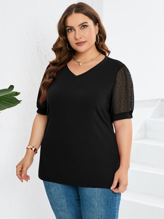 Mary | Elegant Top With V-neck