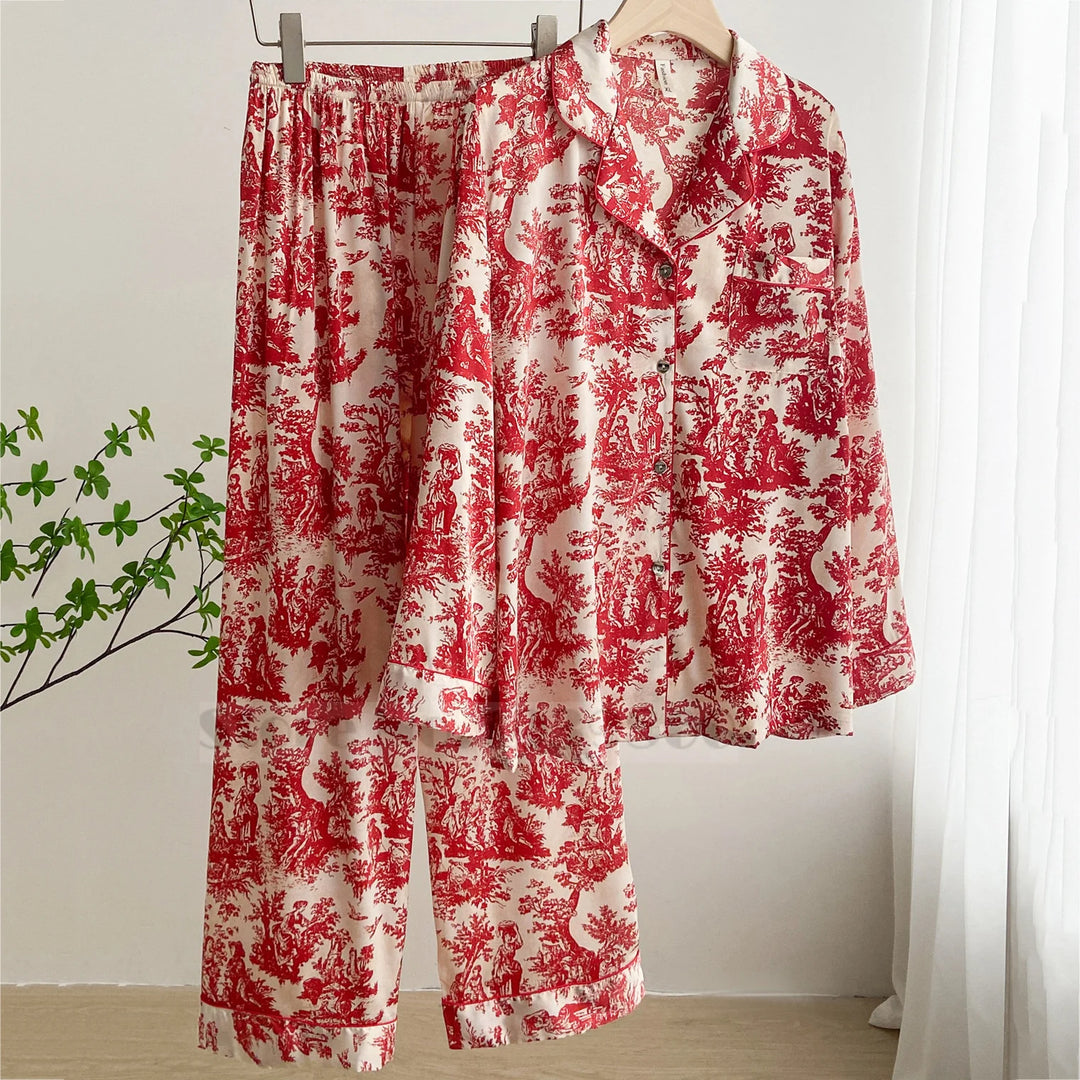 Faith - Comfy Flower Pajama Set